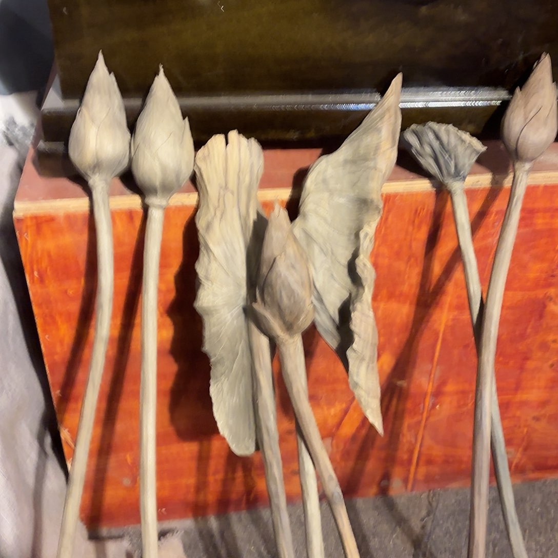 金丝楠金丝楠木插花180一枝