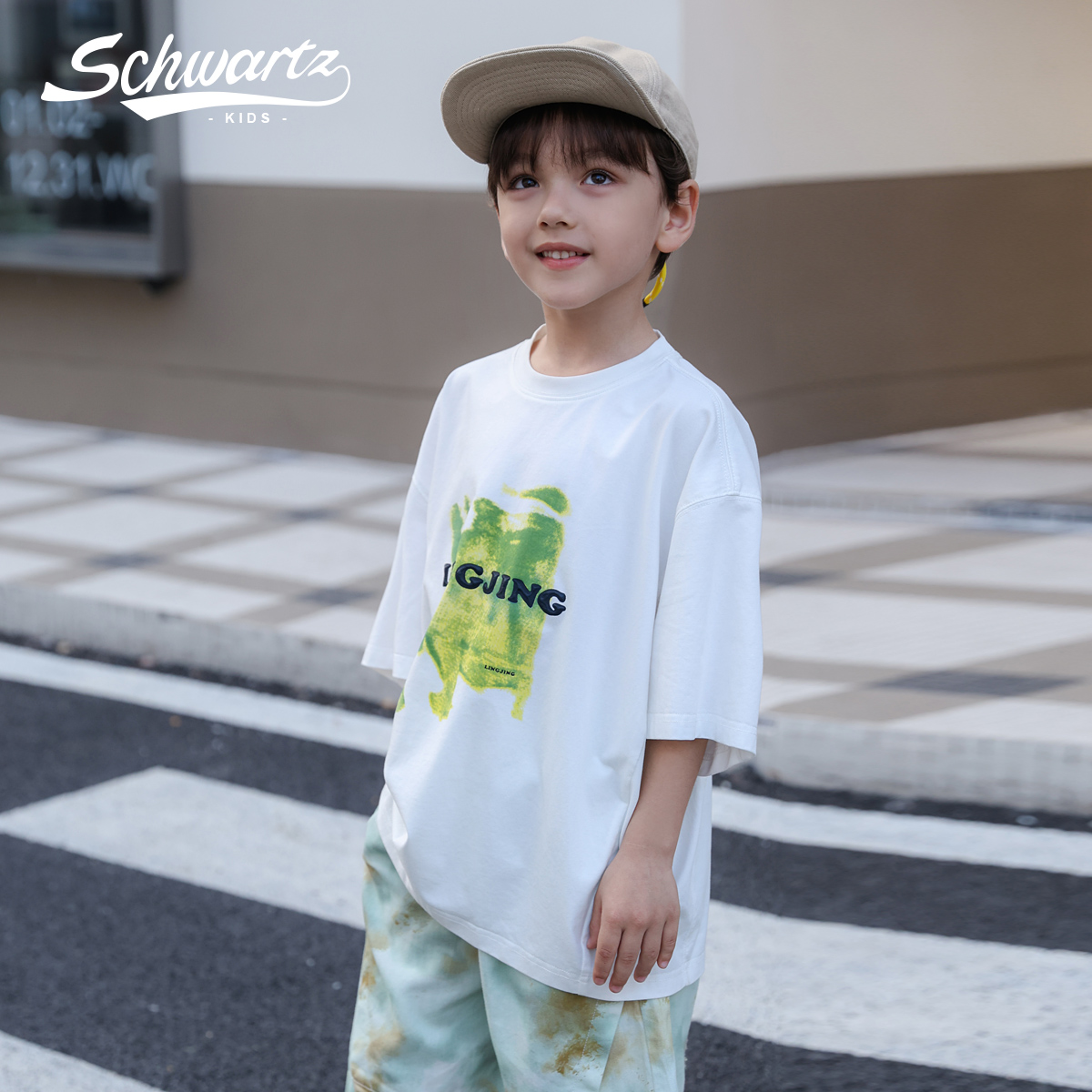 【若大王】Schwartz2025夏季新款男童T恤-M2TX259260