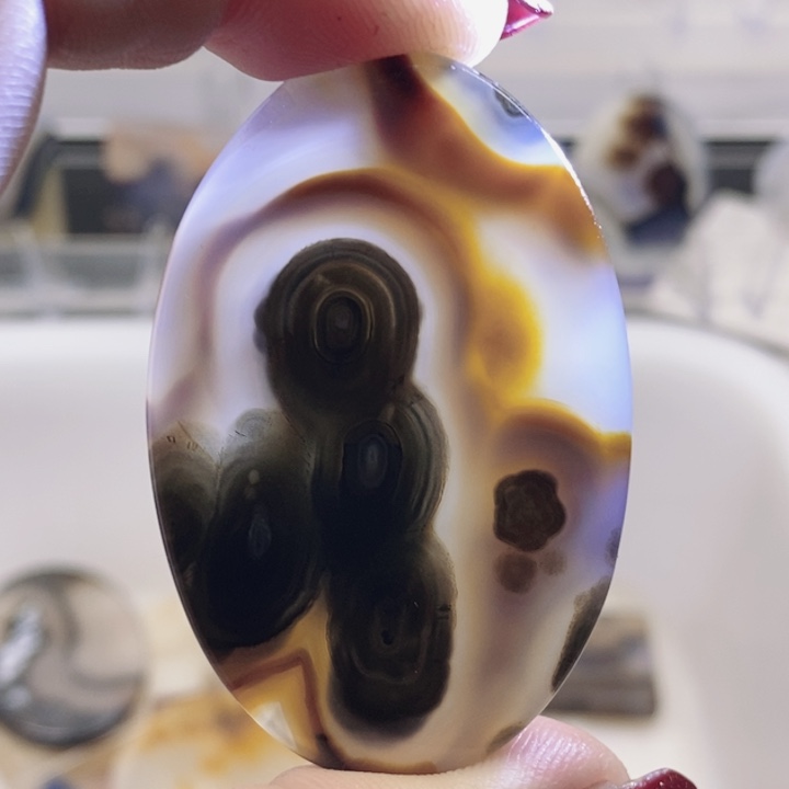 玛瑙/玉髓未镶嵌颈饰