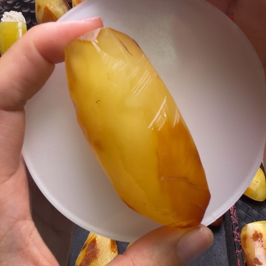 定制琥珀未镶嵌琥珀蜜蜡原石定制