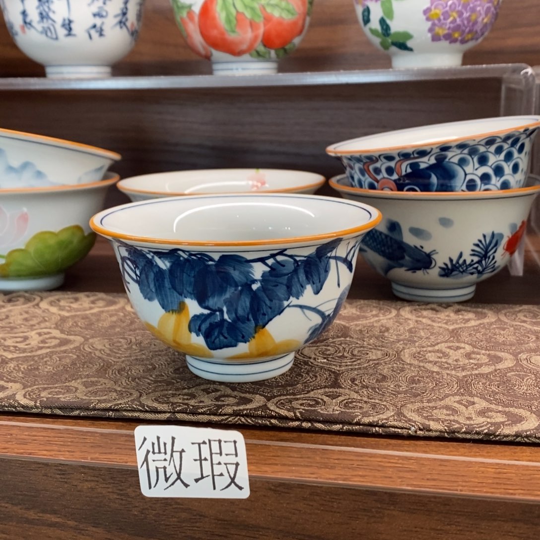 釉下彩手工绘制手工绘制