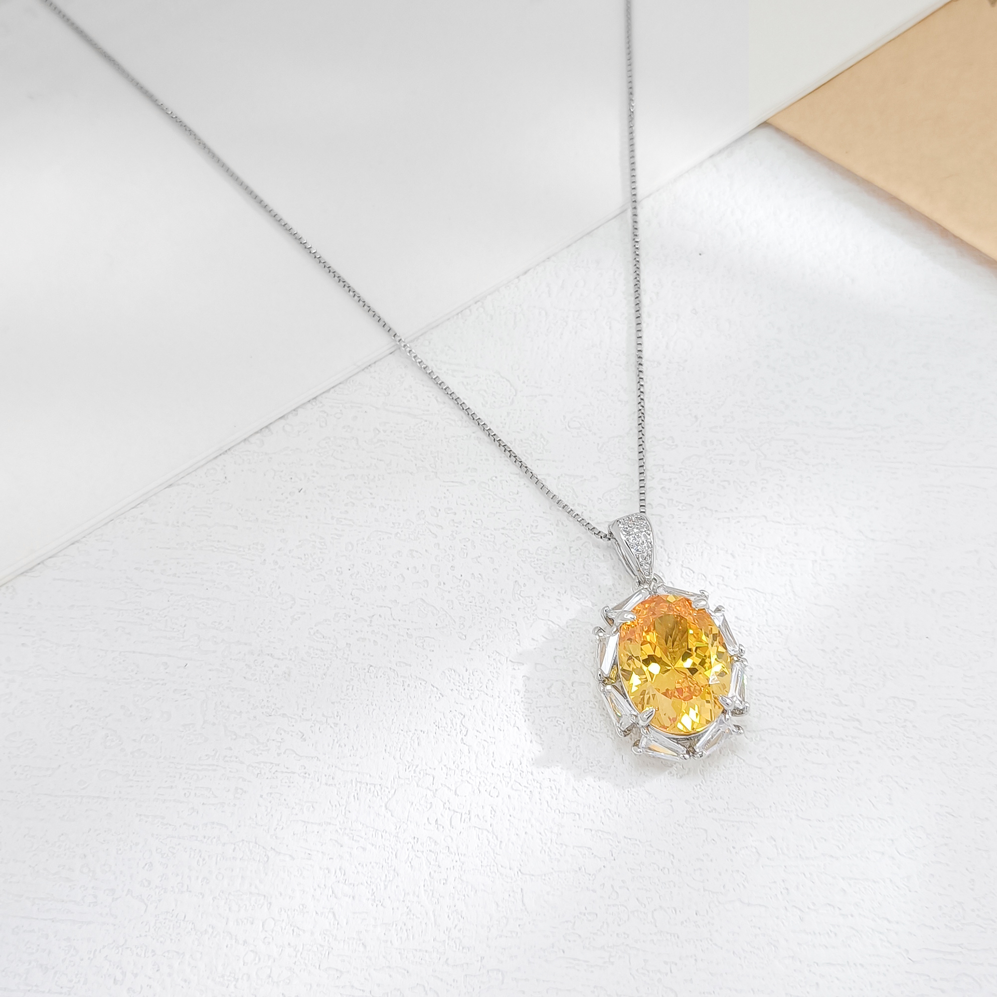 铜合金项链 VWHL-009962【熠璨韶华】 项链优雅经典欧美精致