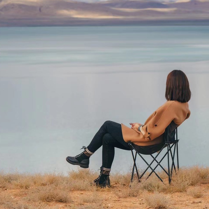 火桐hooton 铂金系列 30绒双面双色羊皮扣箱型大衣外套3409