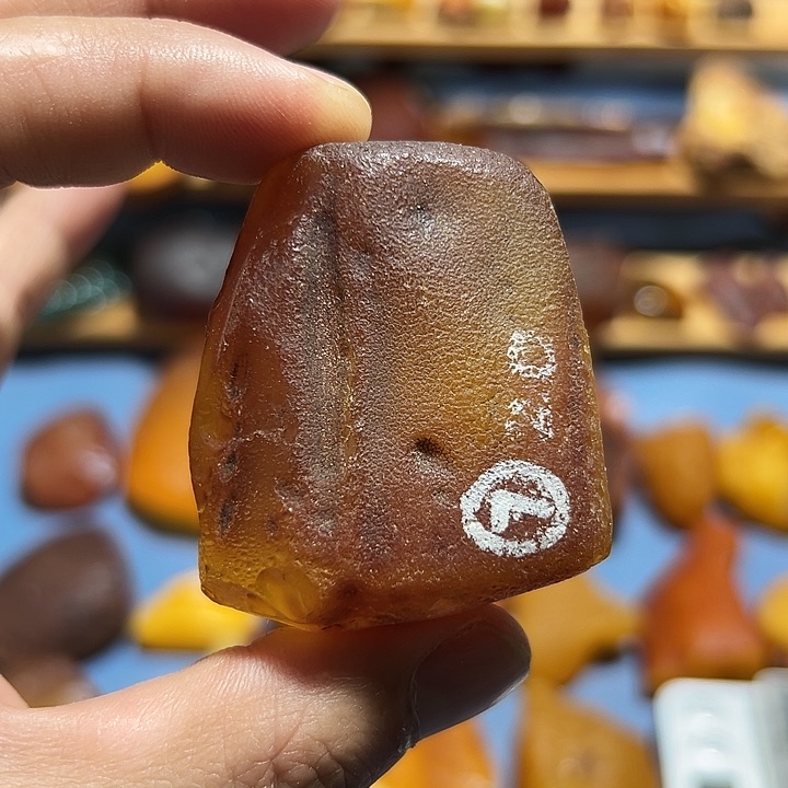 定制琥珀未镶嵌原