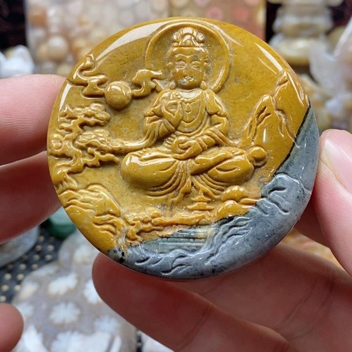 硅化珊瑚（珊瑚玉）颈饰未镶嵌