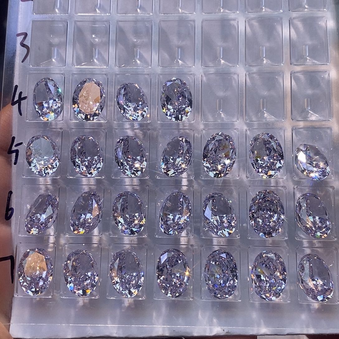 10*14 2颗锆石（处理）冰花切