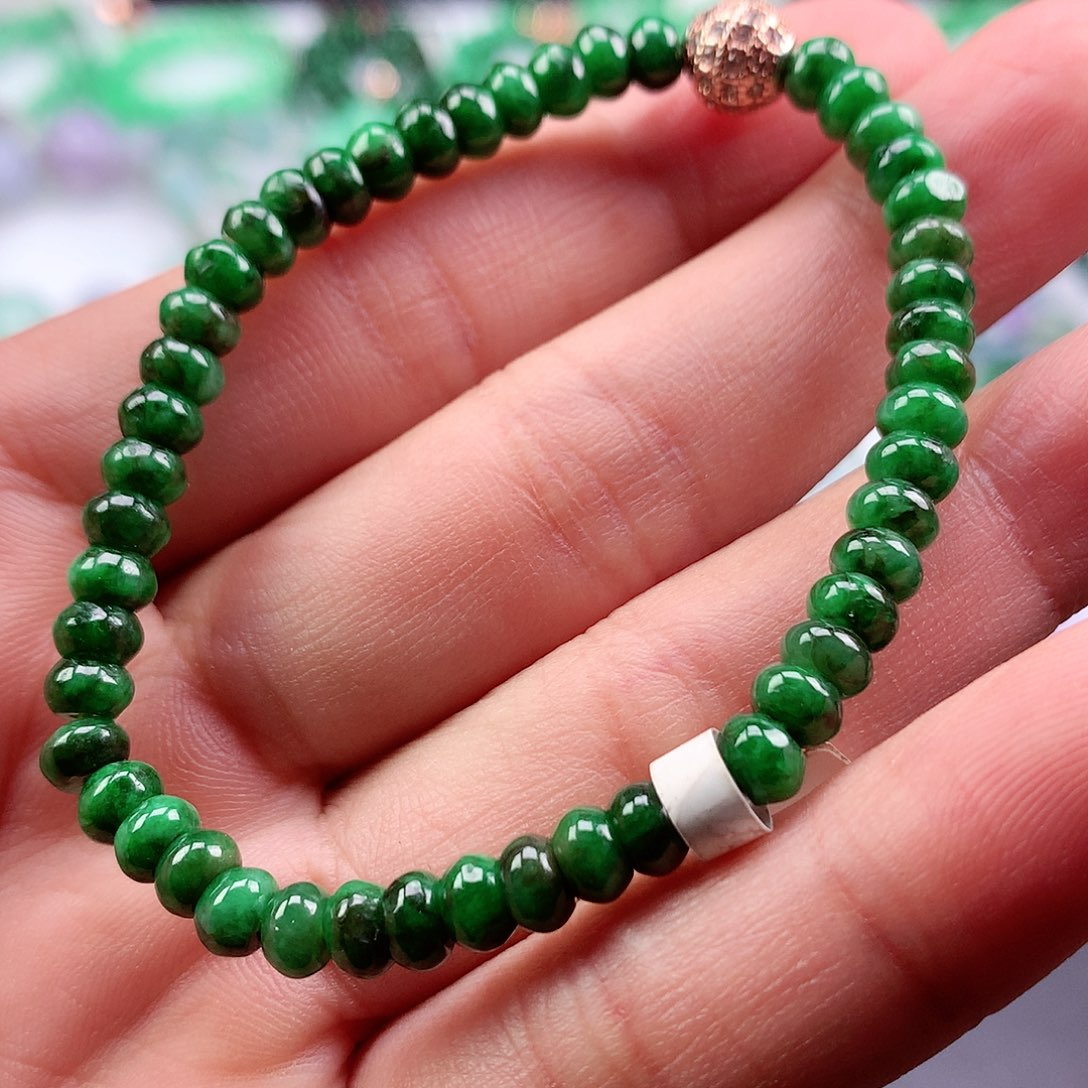 未镶嵌手链翡翠手串卡5.3