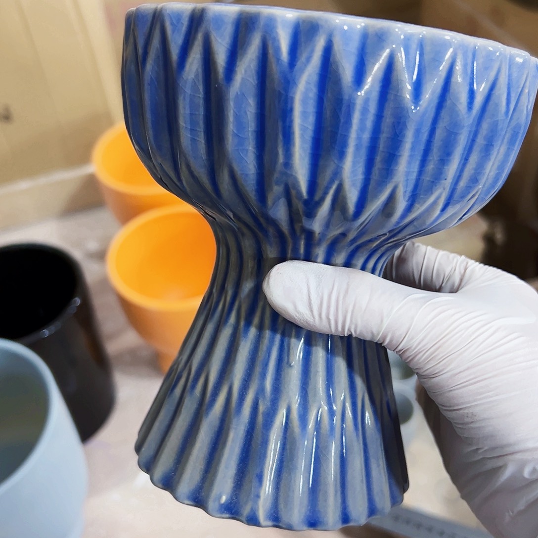 有孔外贸尾单陶瓷花盆凑单10米包邮