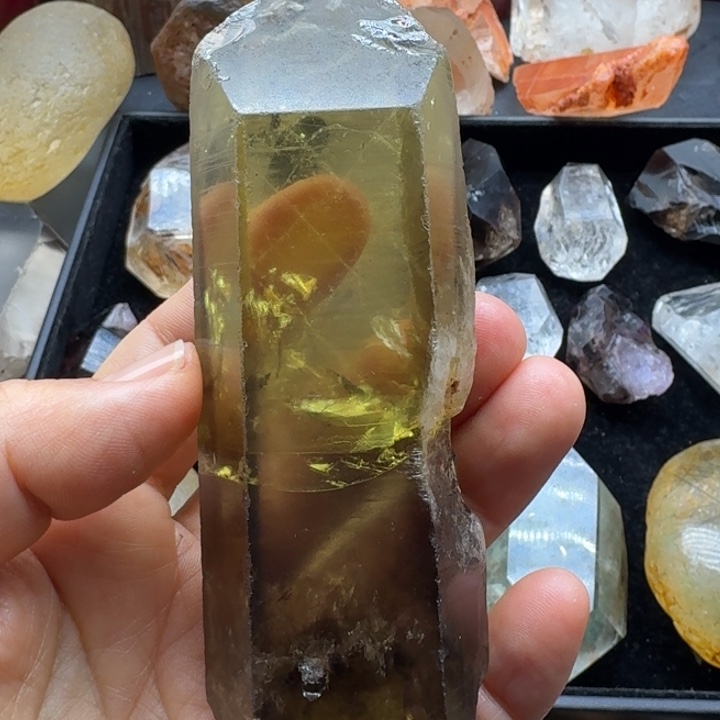 石材巴西黄水晶福利