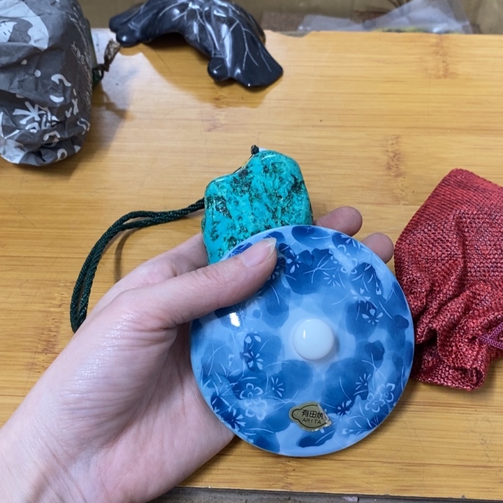 摆件中古工艺品一件