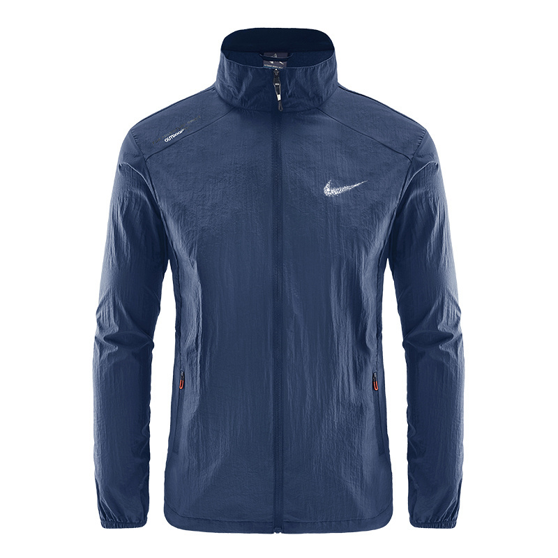 品牌正品防晒衣男士2025夏季薄款立领速干皮肤衣休闲百搭运动