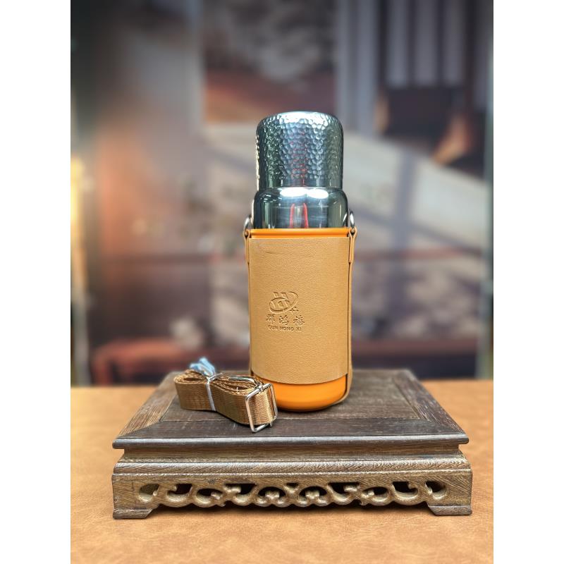 锤纹车载保温杯瓶-G057