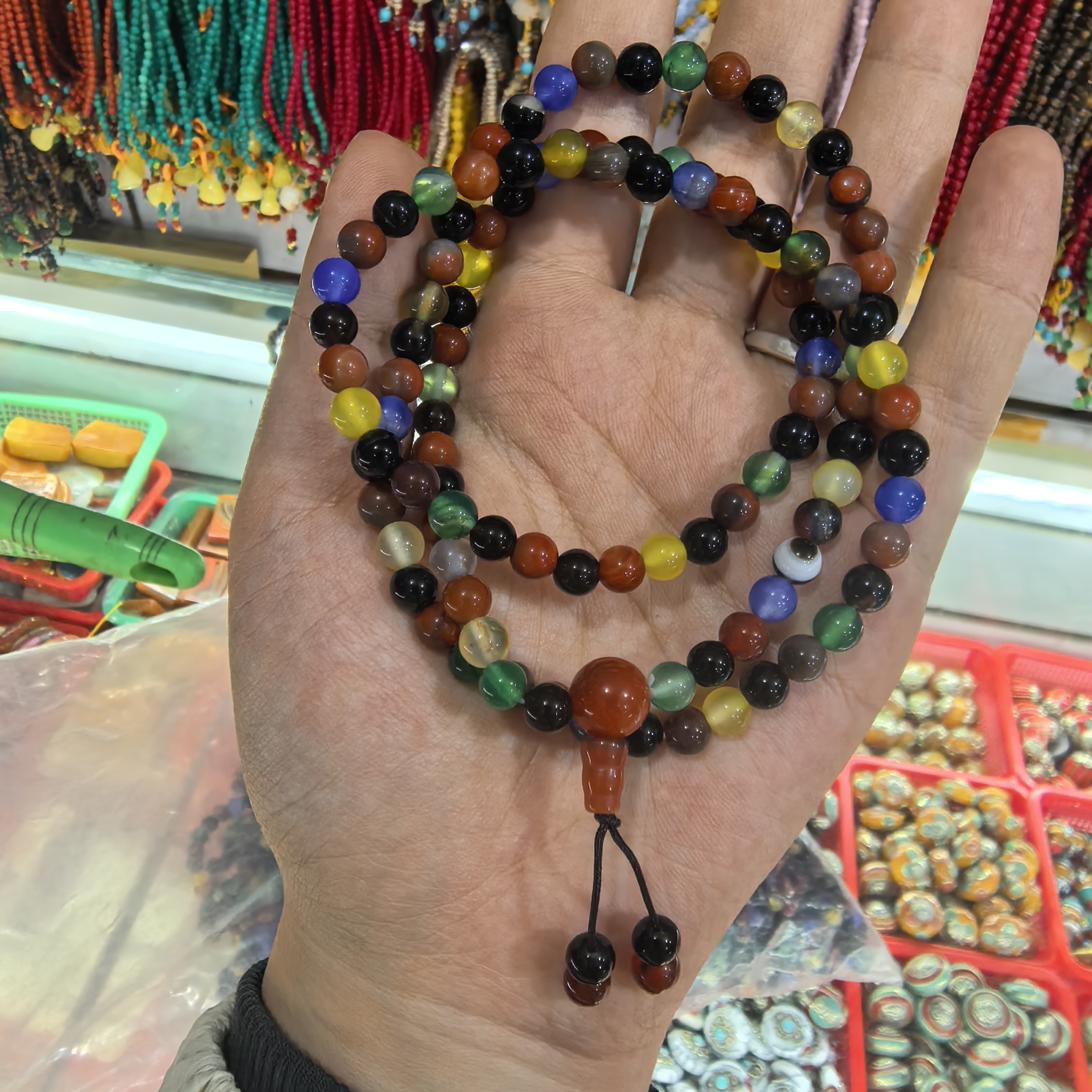 非金属树脂项链 非金属树脂 时尚百搭饰品