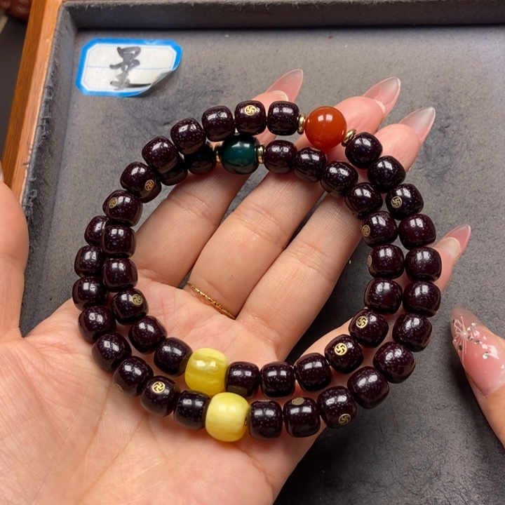 星月菩提吊坠菩提