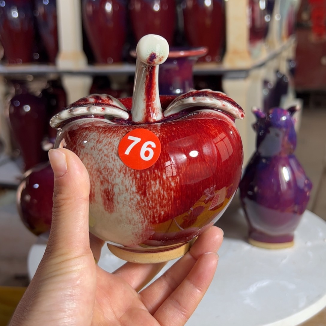 摆件郑家钧窑摆件