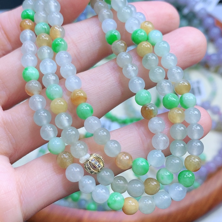 翡翠手链未镶嵌翡翠