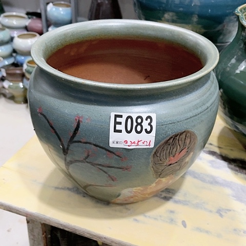 红陶景德镇手工制作花盆