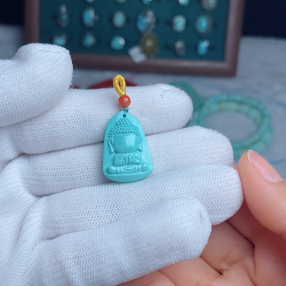 绿松石颈饰未镶嵌