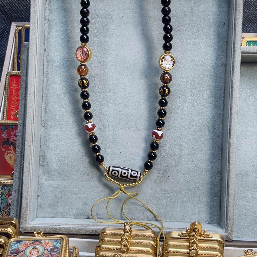 吊坠顾*辰珠链绳子