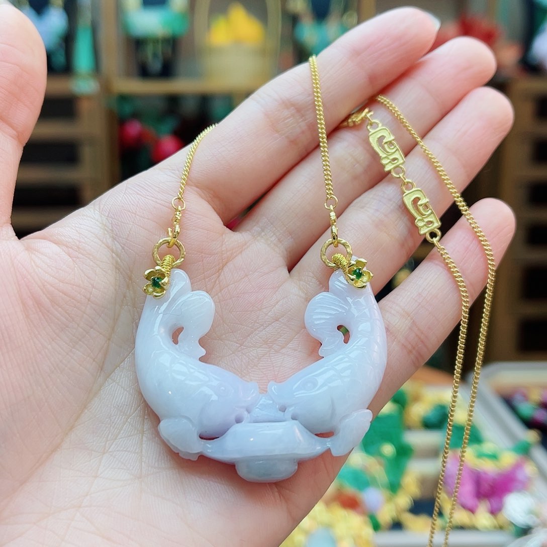 颈饰合金翡翠48小时鉴赏期1