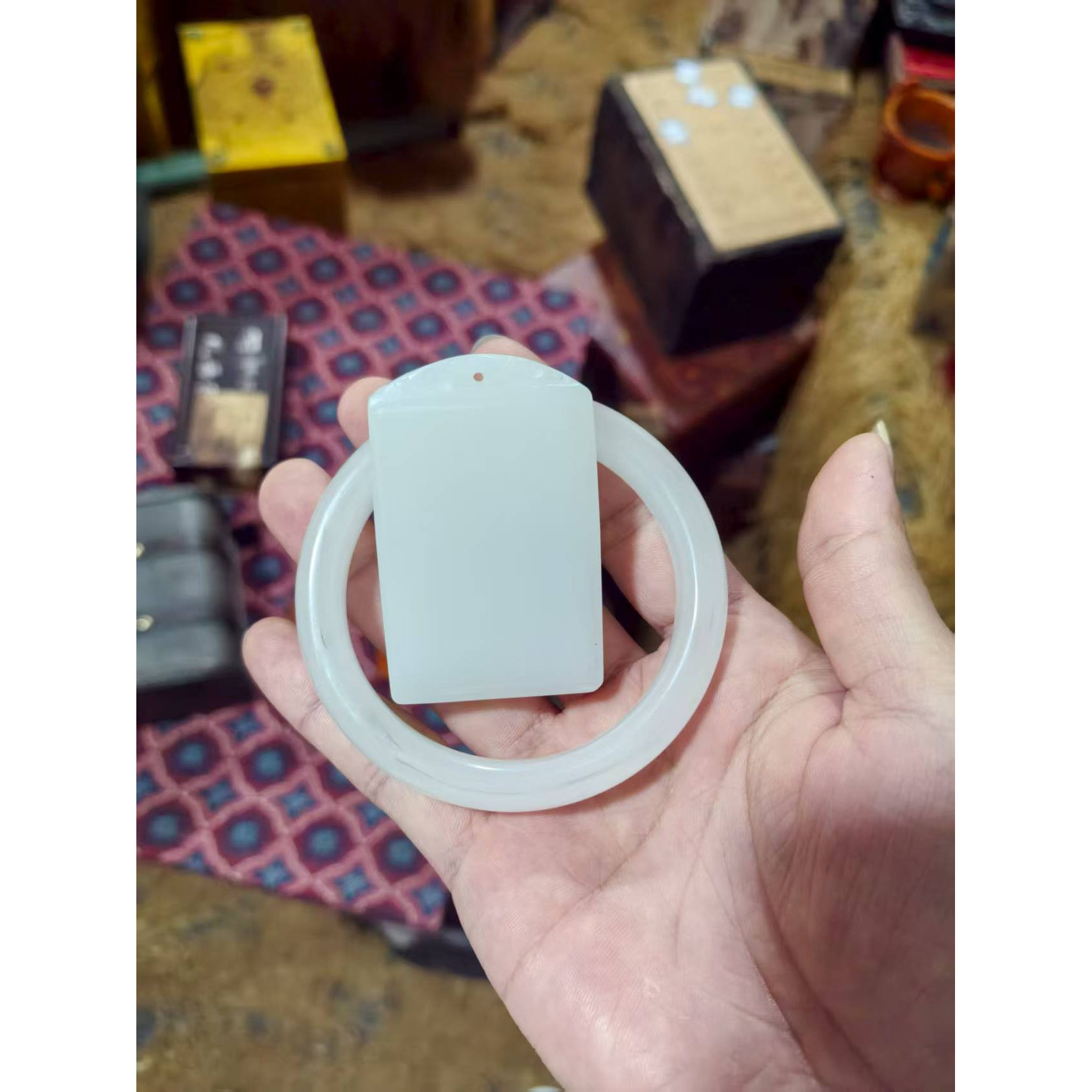 白s一套摆件（佳佳甄选）