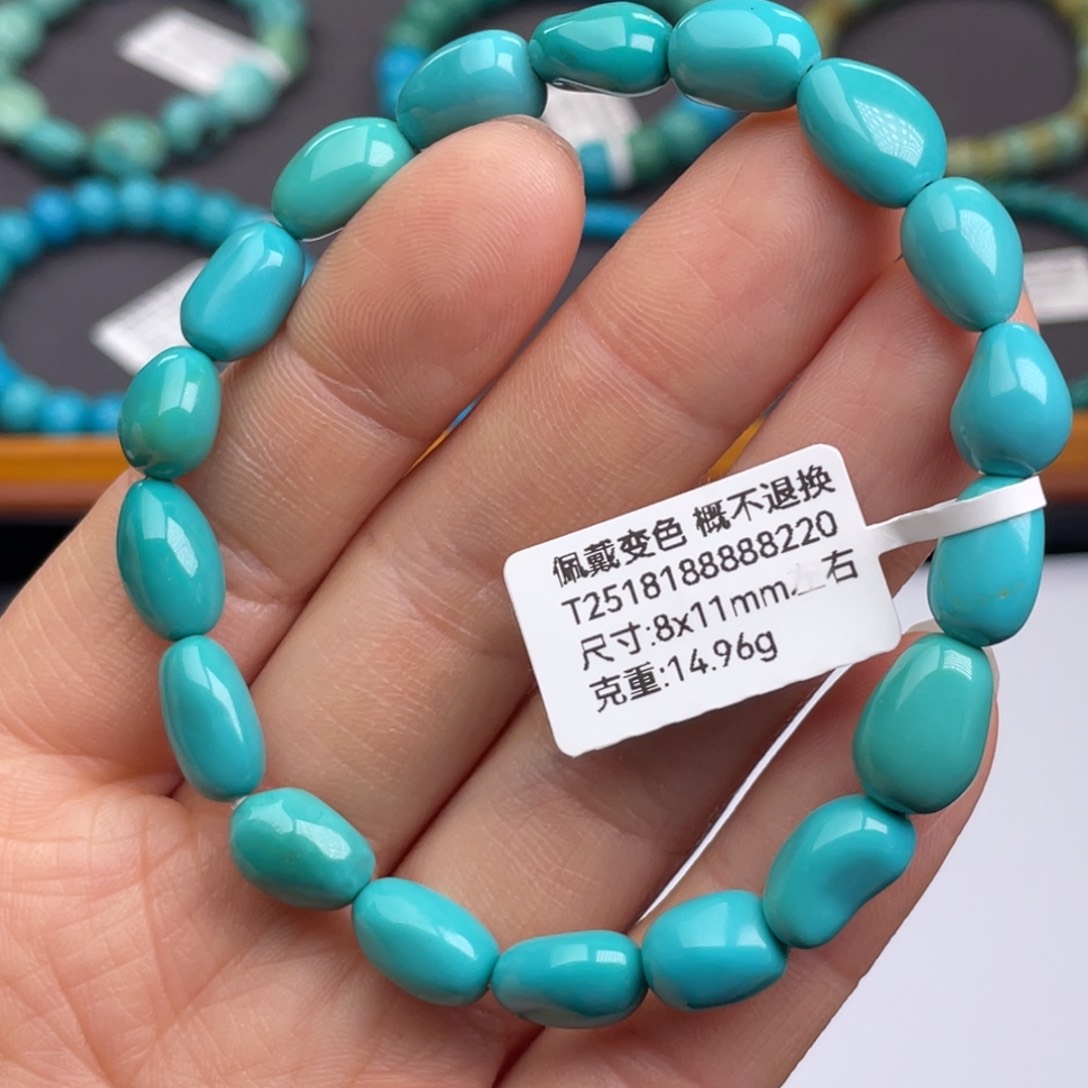 未镶嵌绿松石珠宝奇石