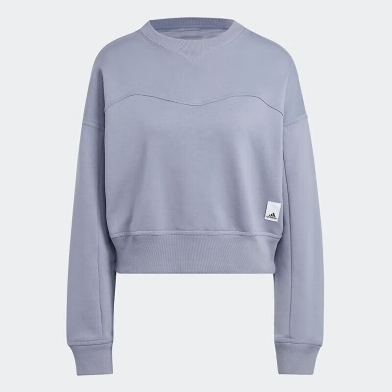 阿迪达斯AdidasW LNG SWT户外舒适百搭运动套头卫衣HZ4376