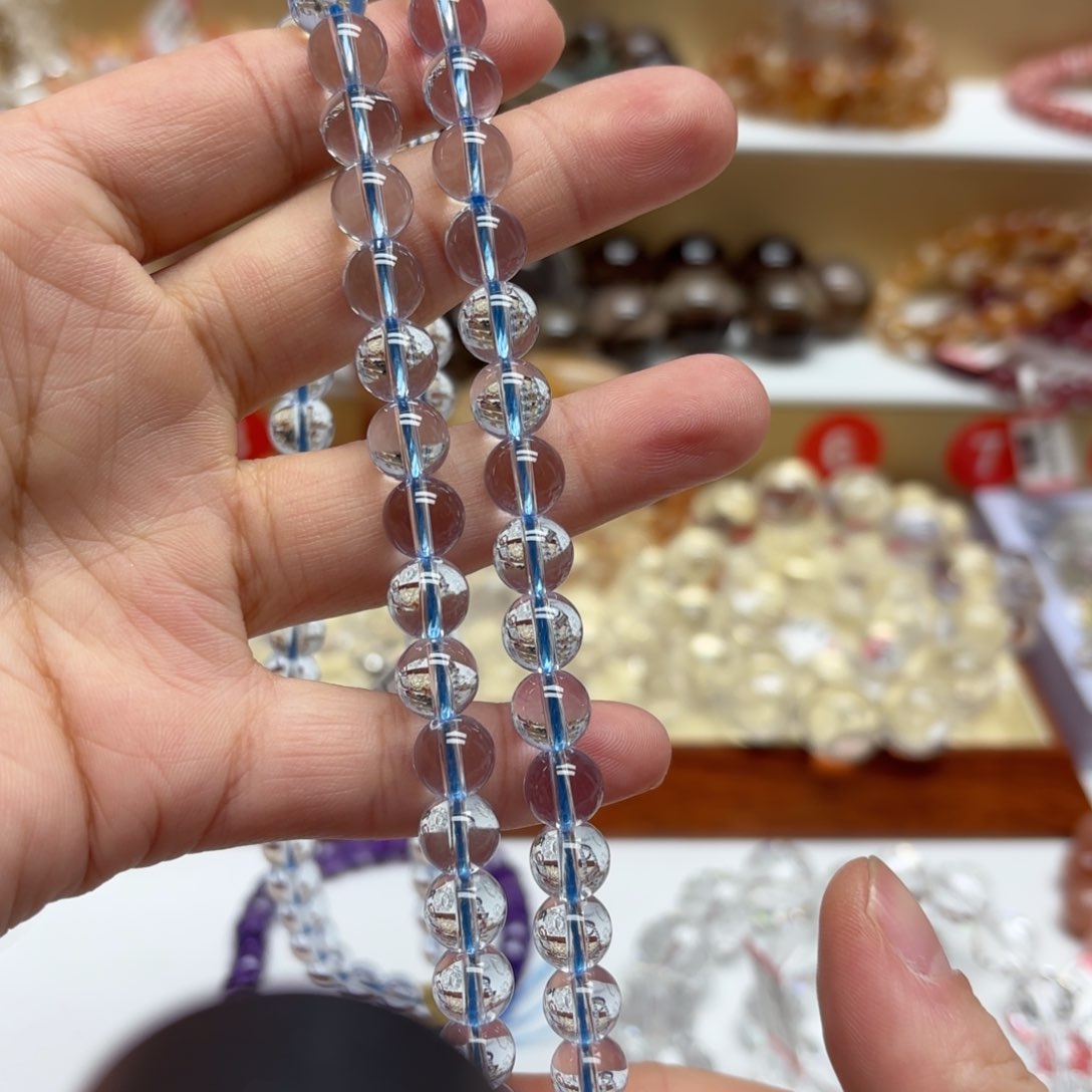 无非金属蓝托帕8.6圆半成品