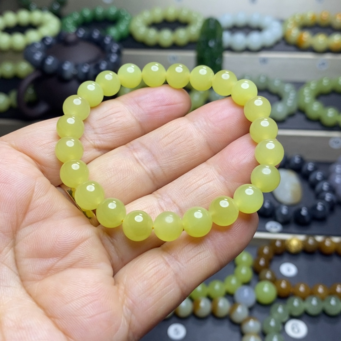 和田玉未镶嵌手串