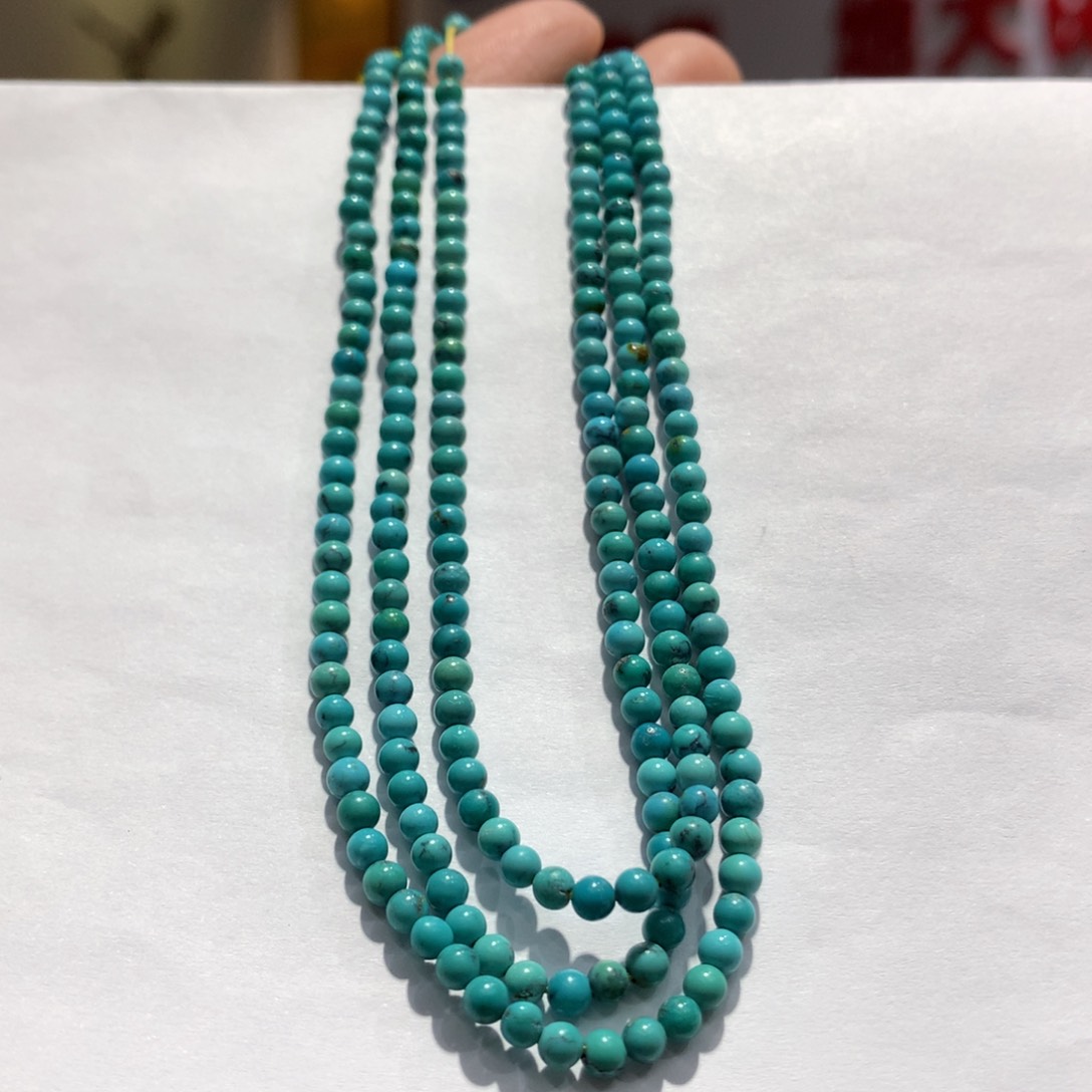 绿松石未镶嵌长链