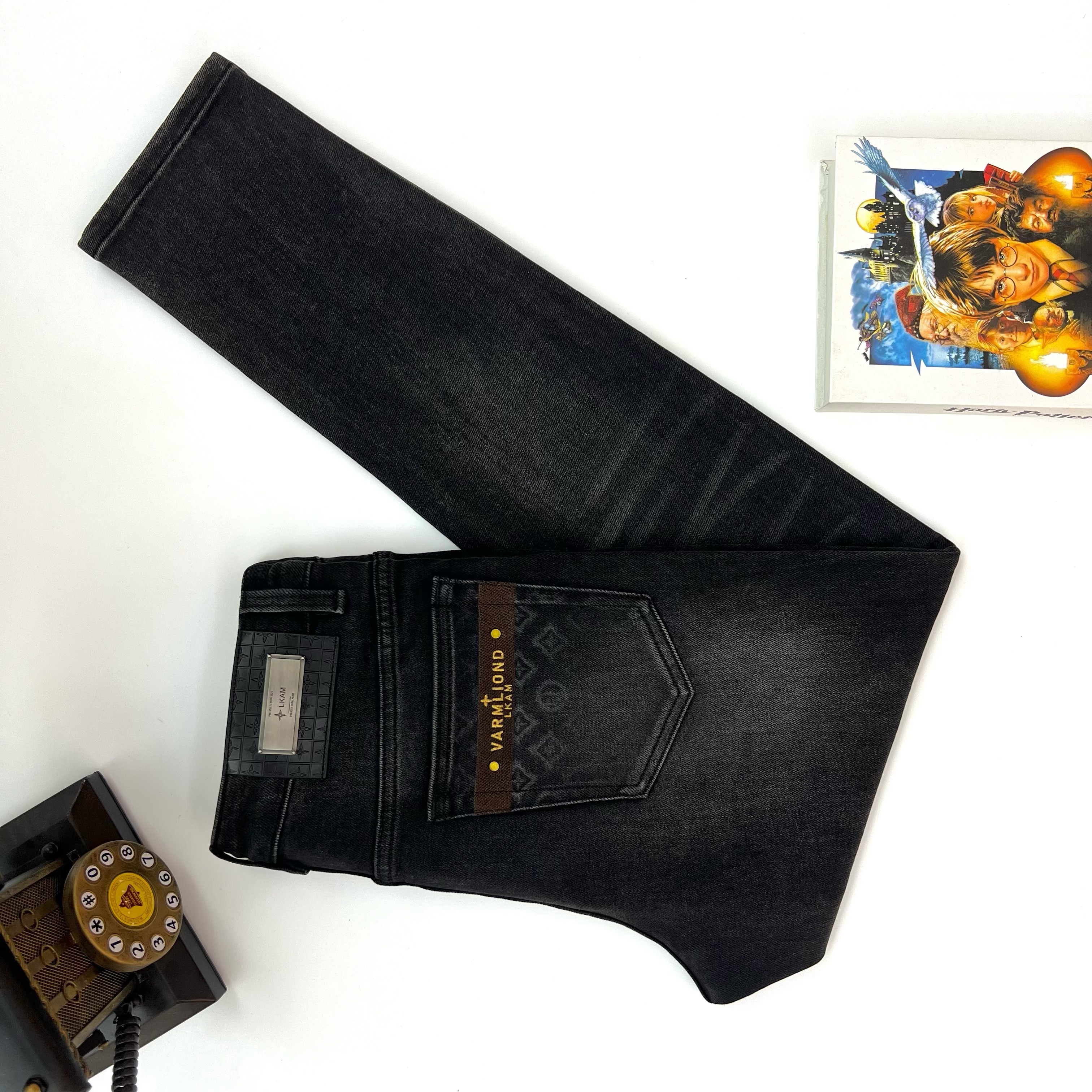 【2025秋冬新品定制】98100-13重工水洗欧货牛仔裤