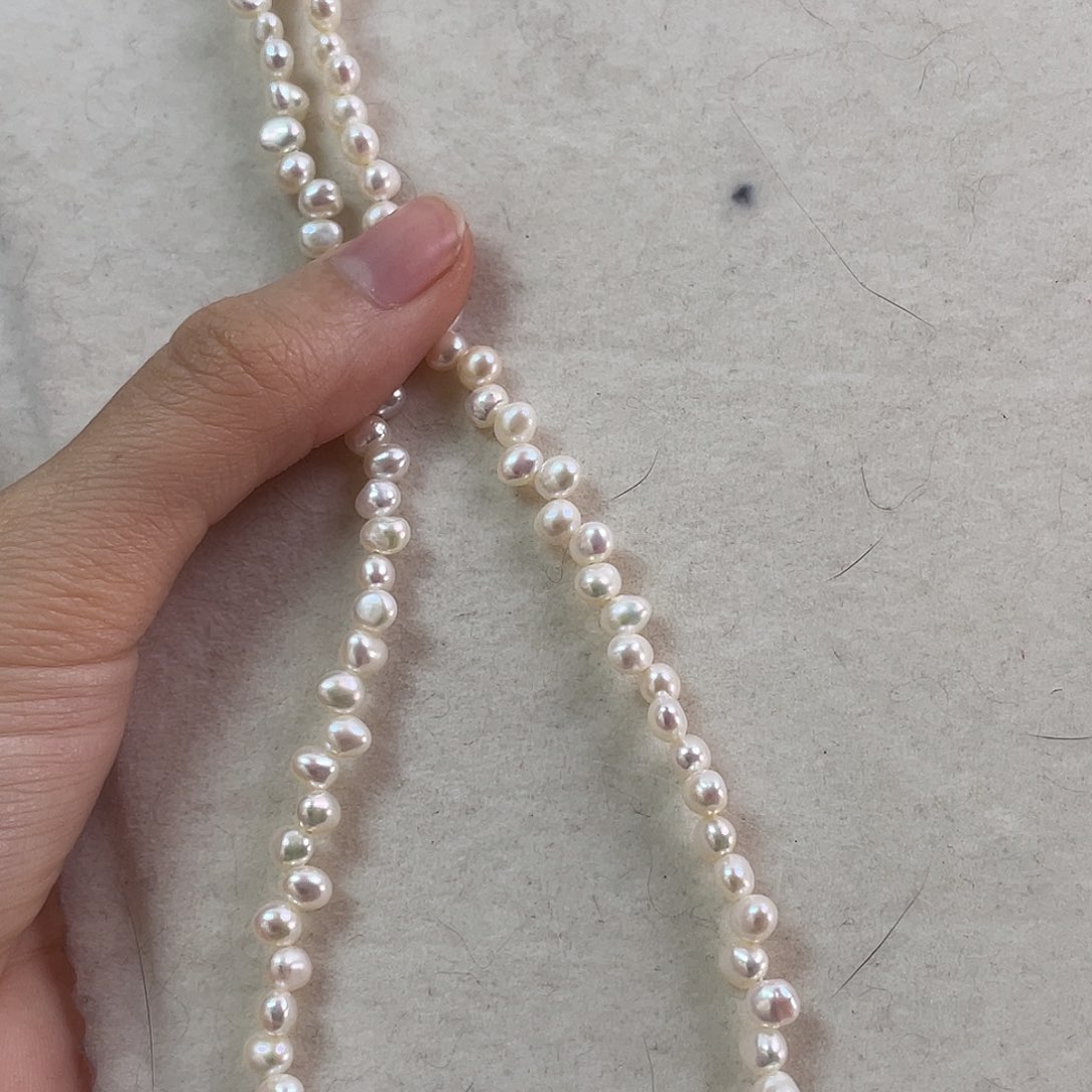 淡水珍珠耳饰未镶嵌