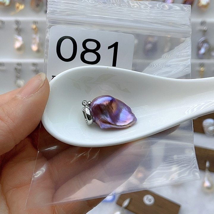 淡水珍珠颈饰银S925镶嵌