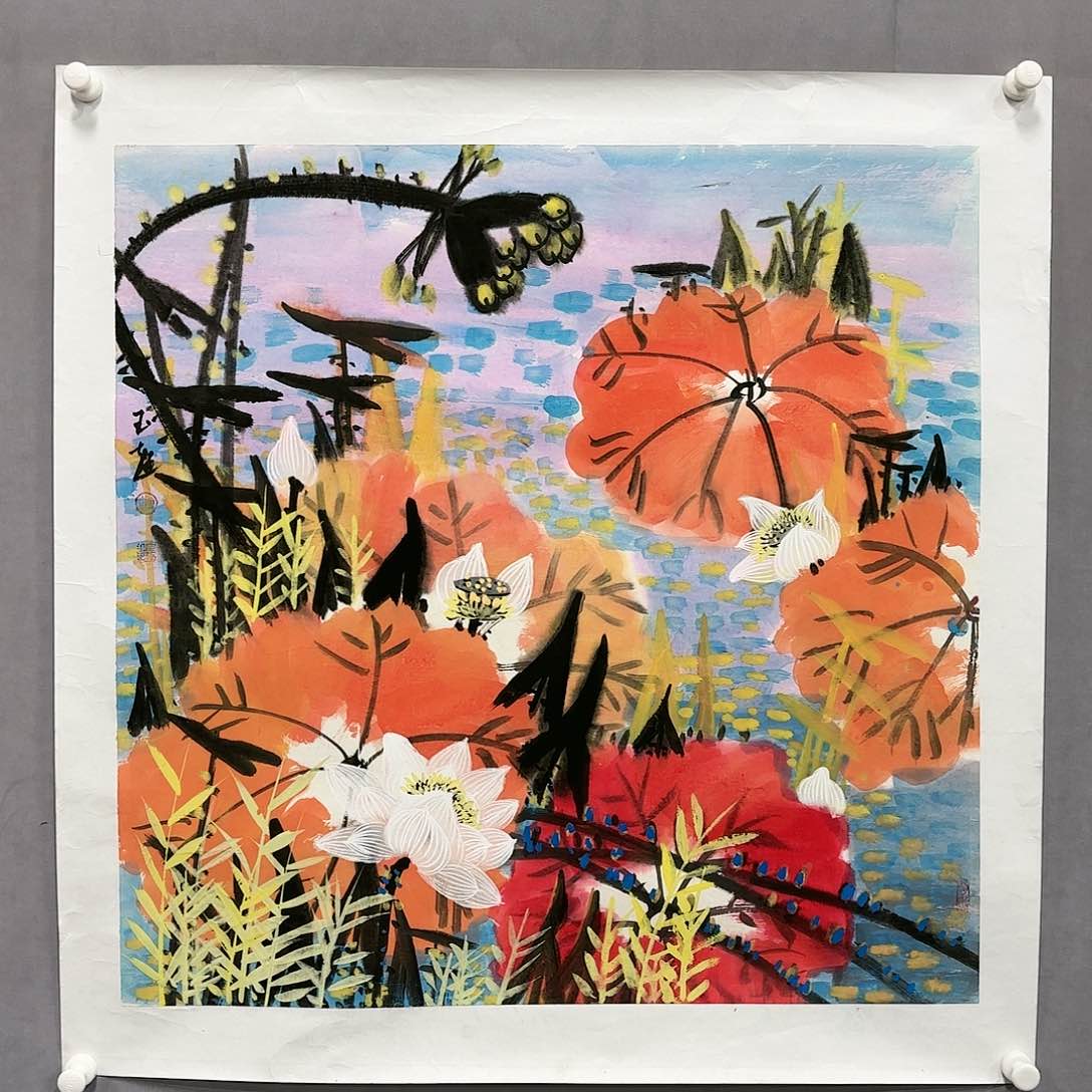 国画国画纯手绘作品请放心去藏