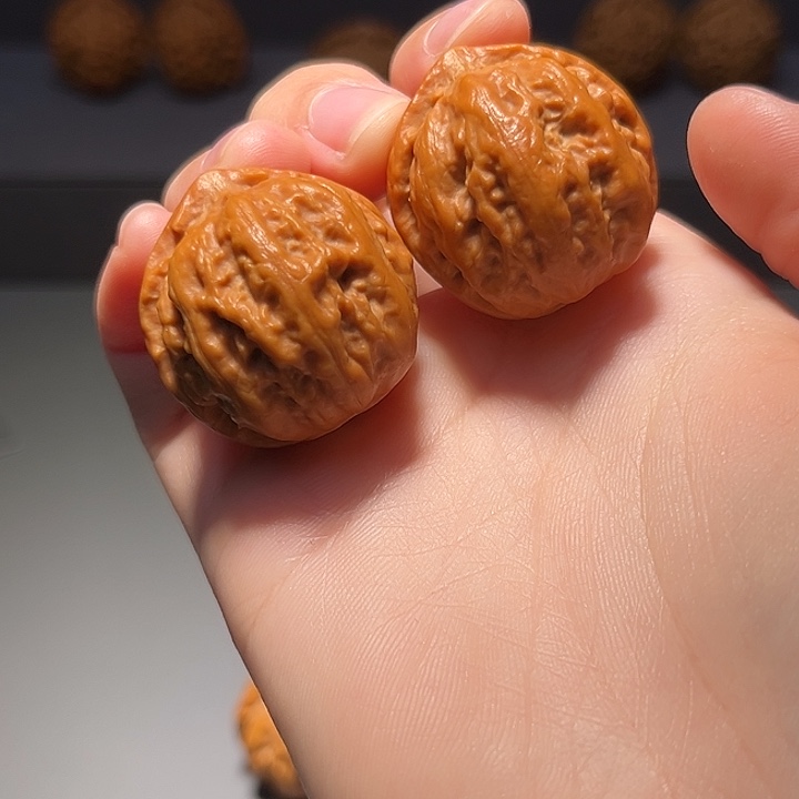 把件文玩核桃四喜丸子565