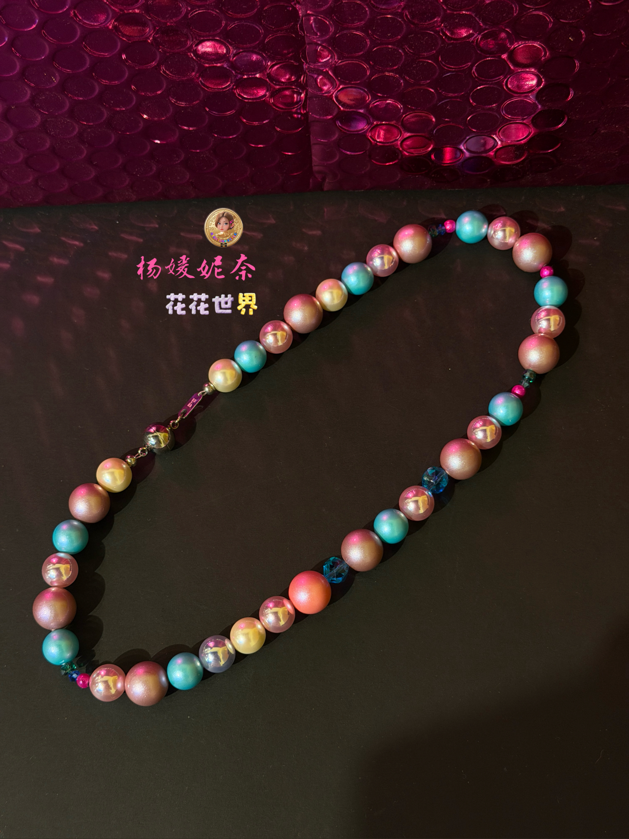 雲涌之丽 钛钢仿水晶项链 【花花世界】11月15日颈链ZLN1118