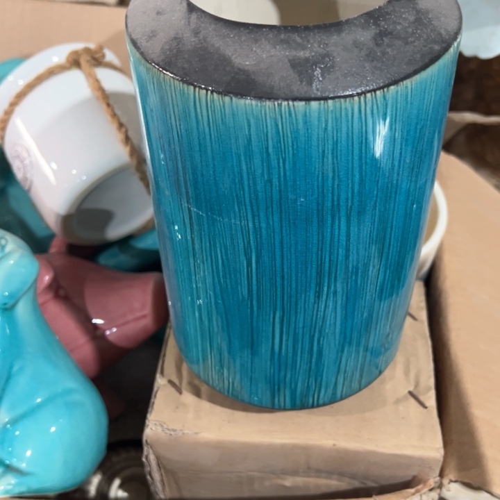 陶瓷花瓶摆件外贸出口微瑕捡漏