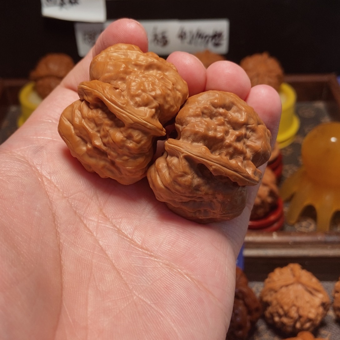 吊坠文玩核桃蛙蛙42尺31