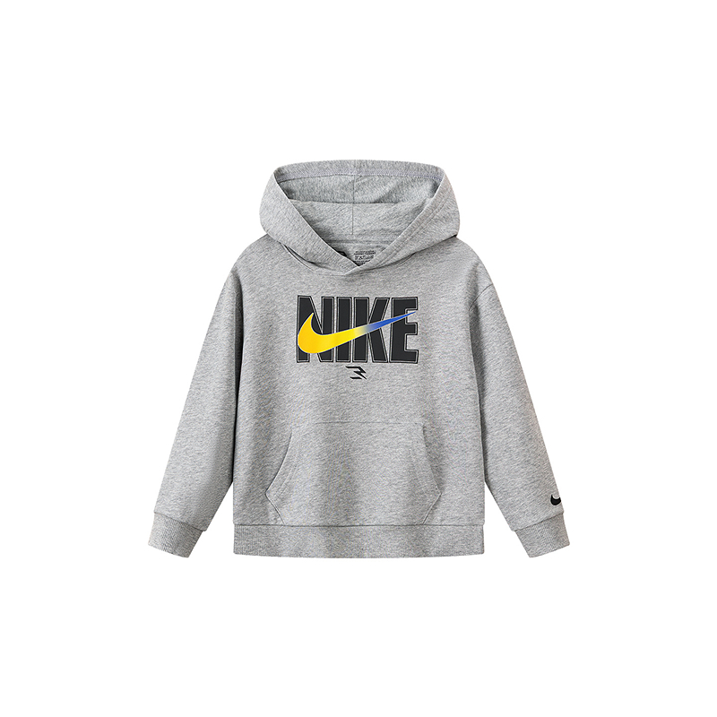 Nike耐克儿童春秋款运动时尚休闲套头舒适连帽卫衣RWN-PO-1813