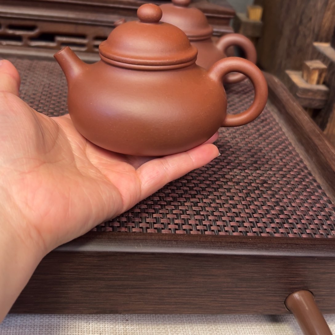 紫砂茶壶紫砂全手容天