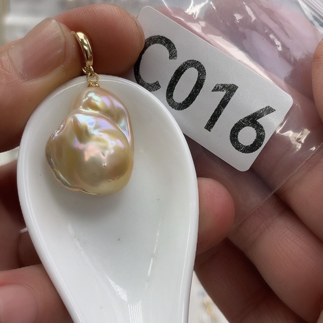 淡水珍珠颈饰银S925镶嵌