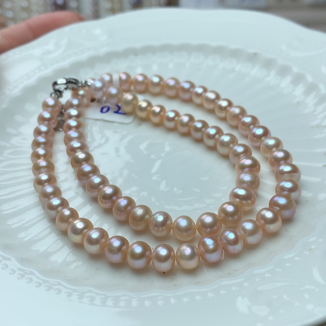 淡水珍珠天然6-7未镶嵌a 194