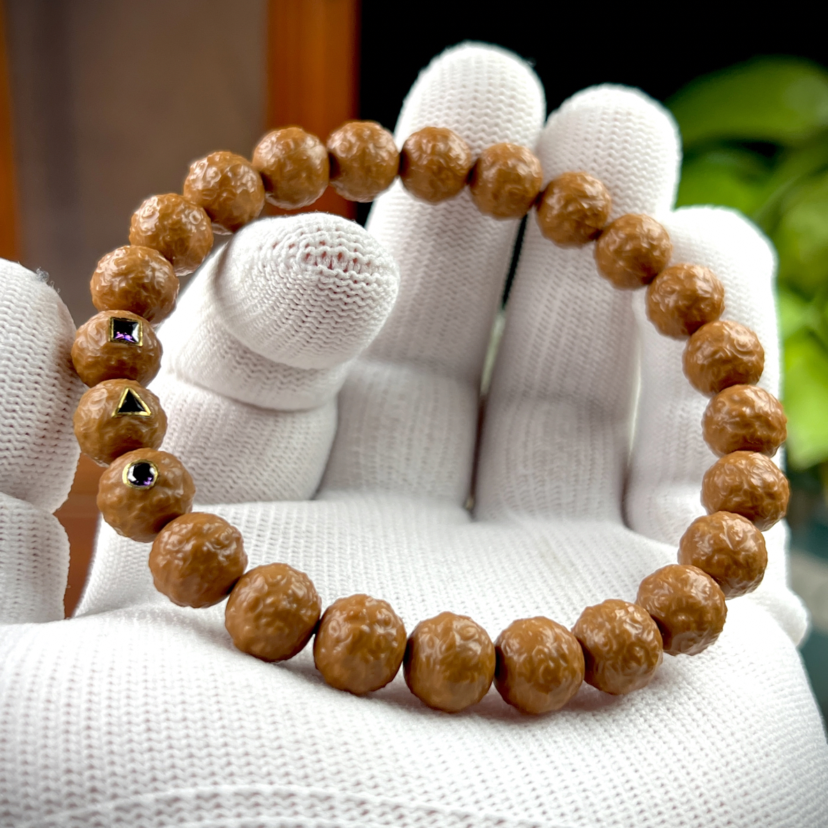 云端「苍穹舍利 九紫为尊」猴头核桃舍利强迫症专属