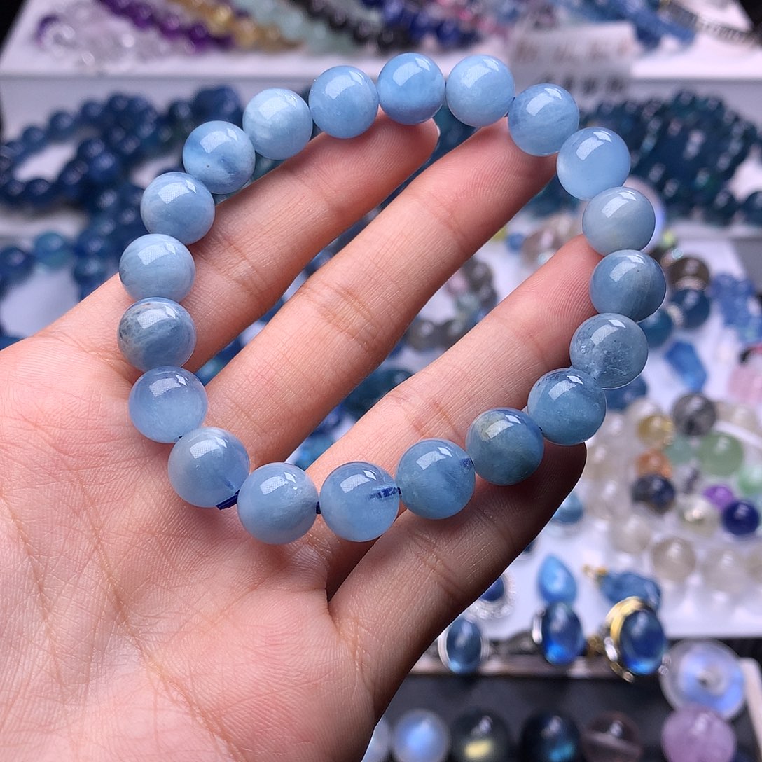 水晶手链未镶嵌多样性