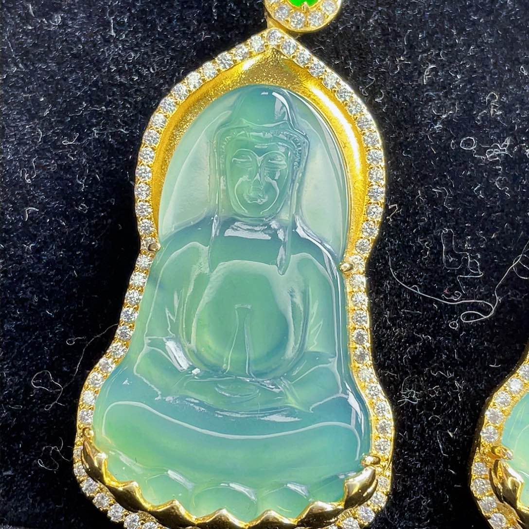 翡翠吊坠(不含链)未镶嵌