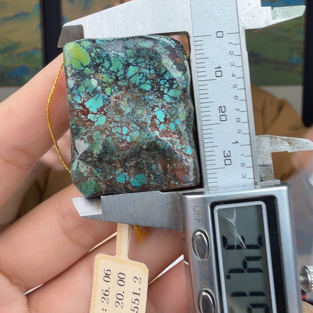 绿松石未镶嵌珠宝奇石