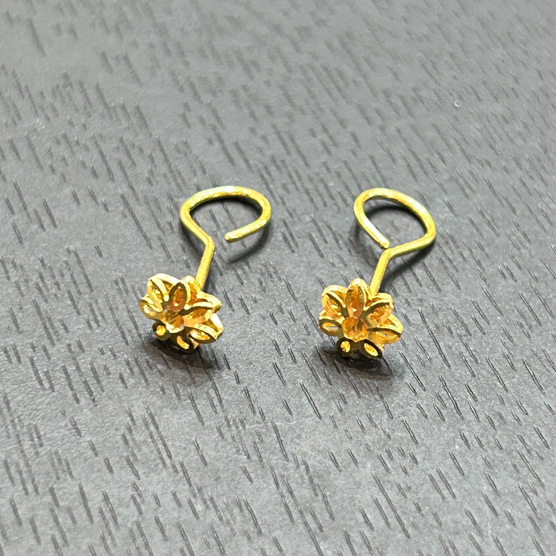 【店长专享】足金999投资金攒黄金镂空小花ZBHJE1009克重多退少补