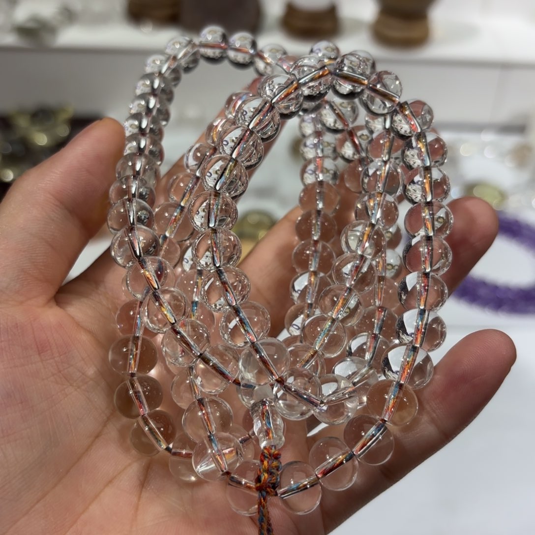水晶手链未镶嵌手串