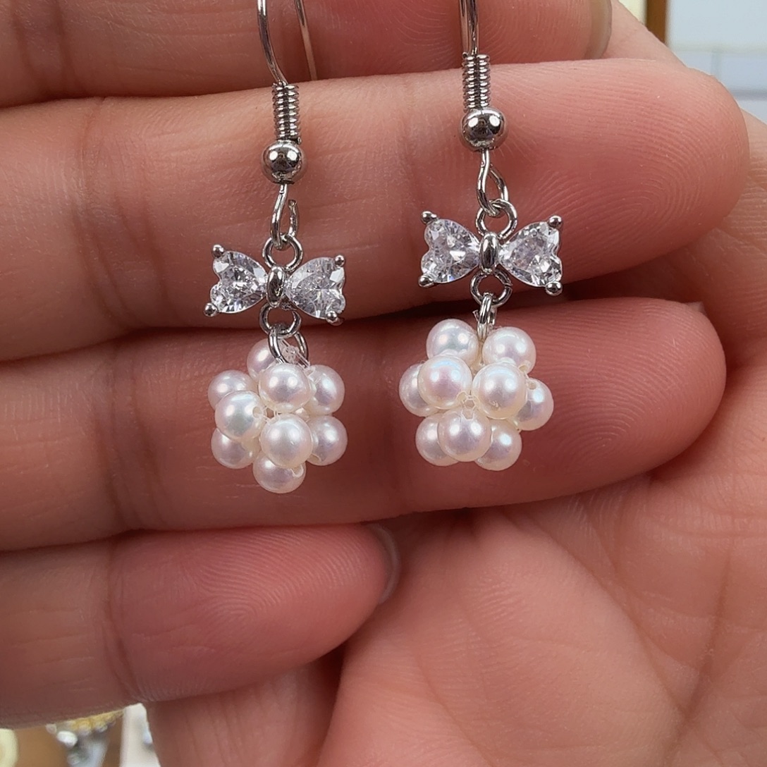 未镶嵌淡水珍珠耳饰