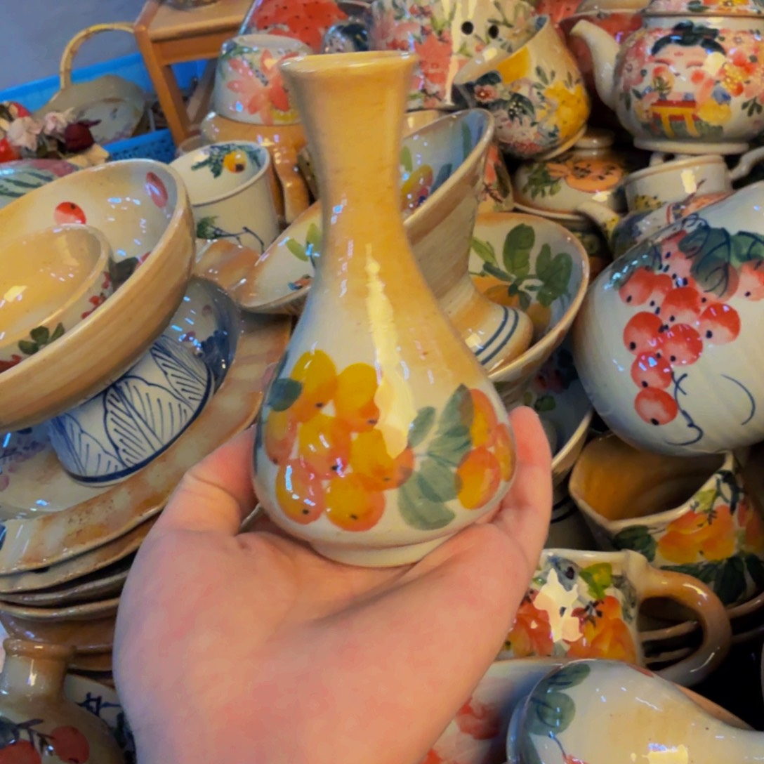 瓷片景德镇陶瓷手工手绘